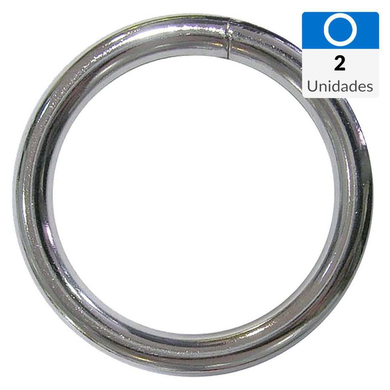 MAMUT - Argolla M5 x 40 mm zincada 2 unid