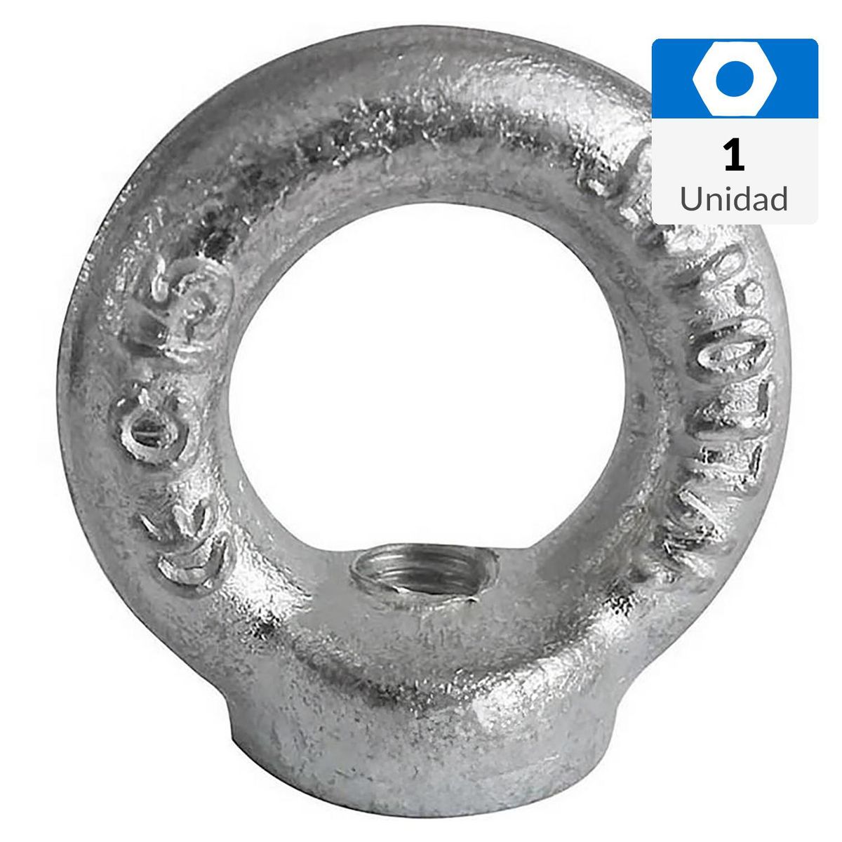 MAMUT - Tuerca ojo elevacion hilo interior M18 x 35 mm zincado 1 unid