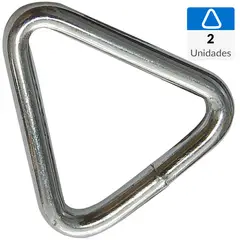 MAMUT - Anilla triangular M5 x 30 mm zincada 2 unid