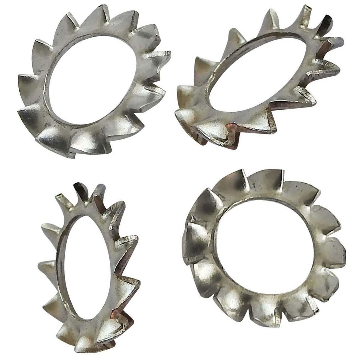 MAMUT - Golilla estrella dentado exterion 5/16 4 unid