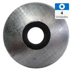 MAMUT - Golilla acero + epdm 1/4 x 20 mm 4 unid