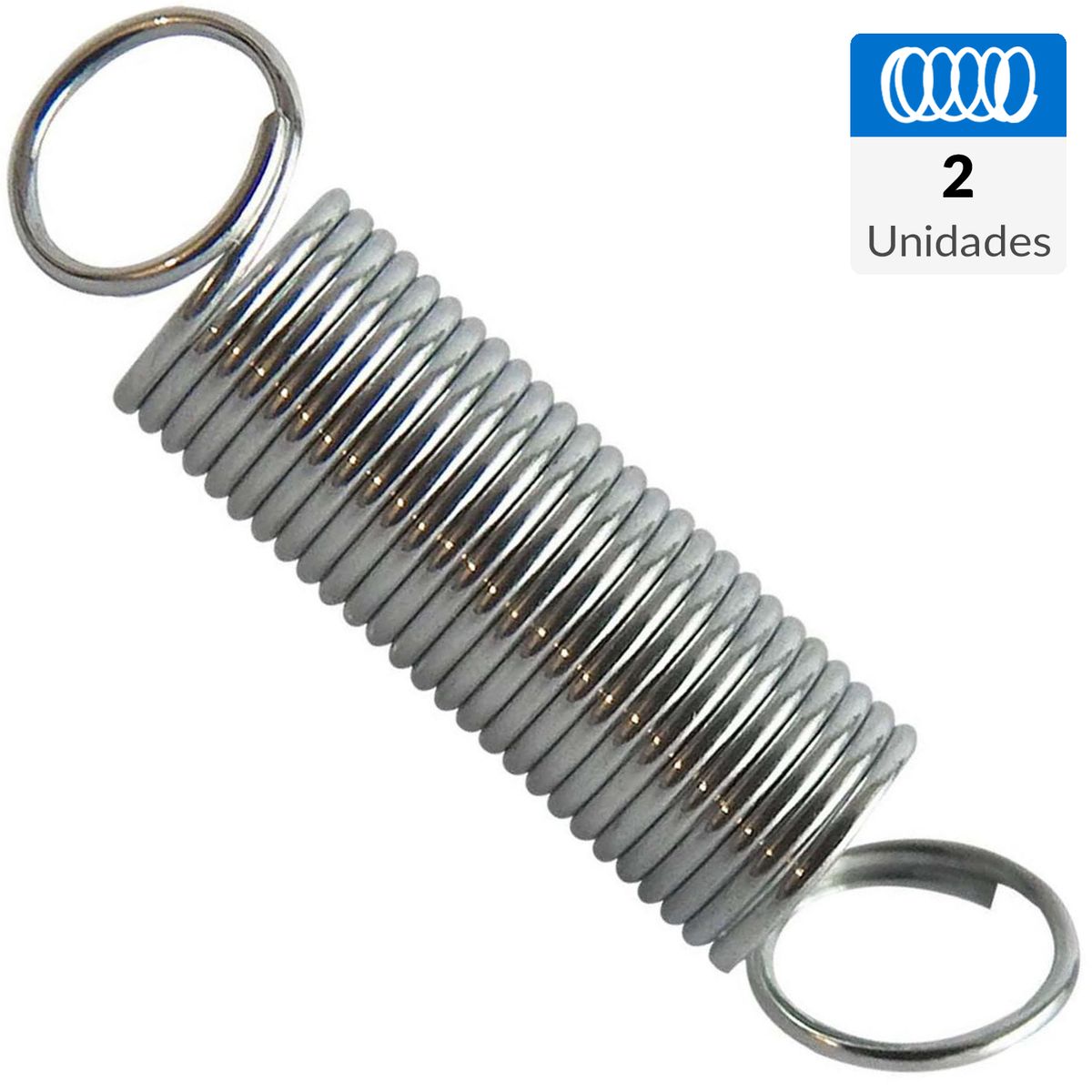 MAMUT - Resorte extension M8 x 31 mm 2 unid