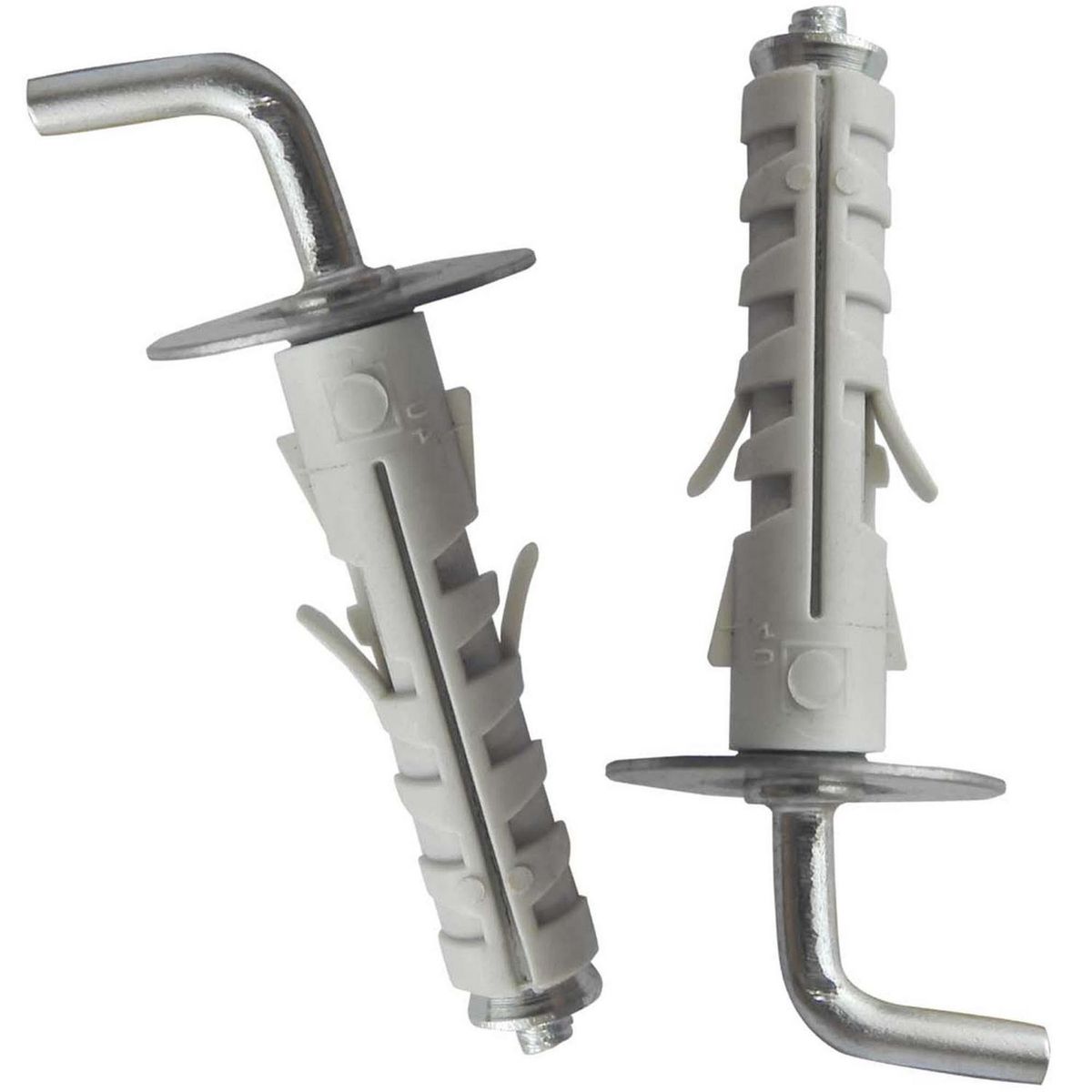 MAMUT - Tarugo con gancho tipo "L" M9 x 50 mm zincado 2 unid