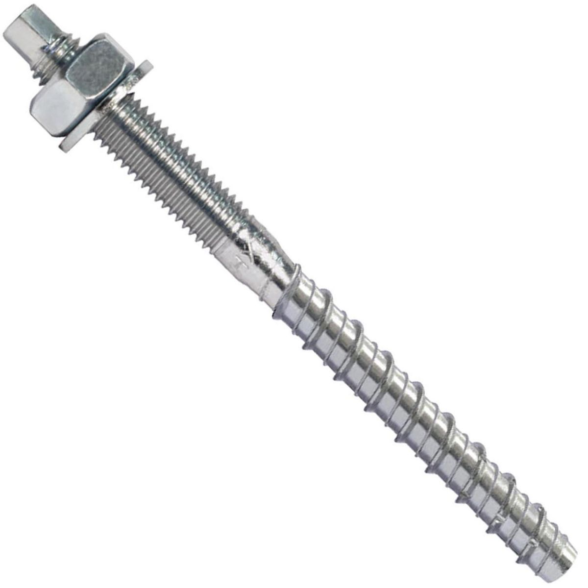 MAMUT - Esparrago hormigon con doble rosca M12 x 118 mm zincado 1 unid