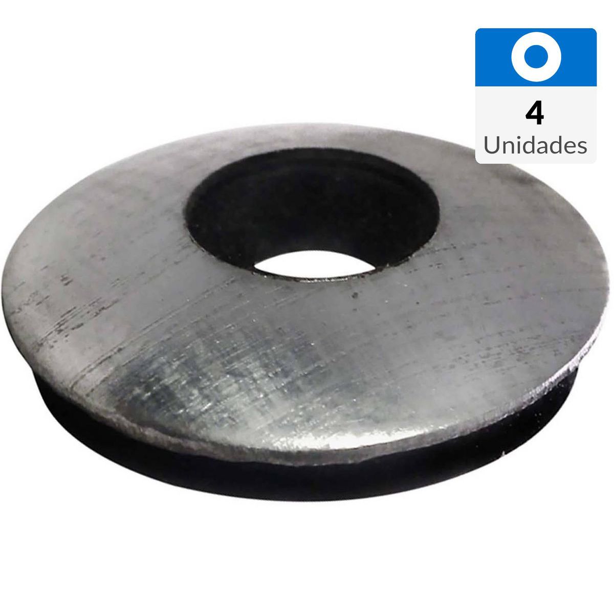 MAMUT - Golilla acero + epdm 1/4 x 16 mm 4 unid