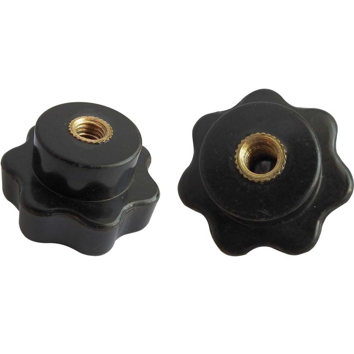 MAMUT - Tuerca apriete estrella M4 x 19 mm 2 unid