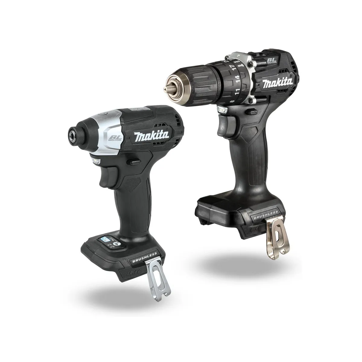 MAKITA - Taladro Inalámbrico Percutor 13mm 18 V/Atornillador Impacto/2 Bat