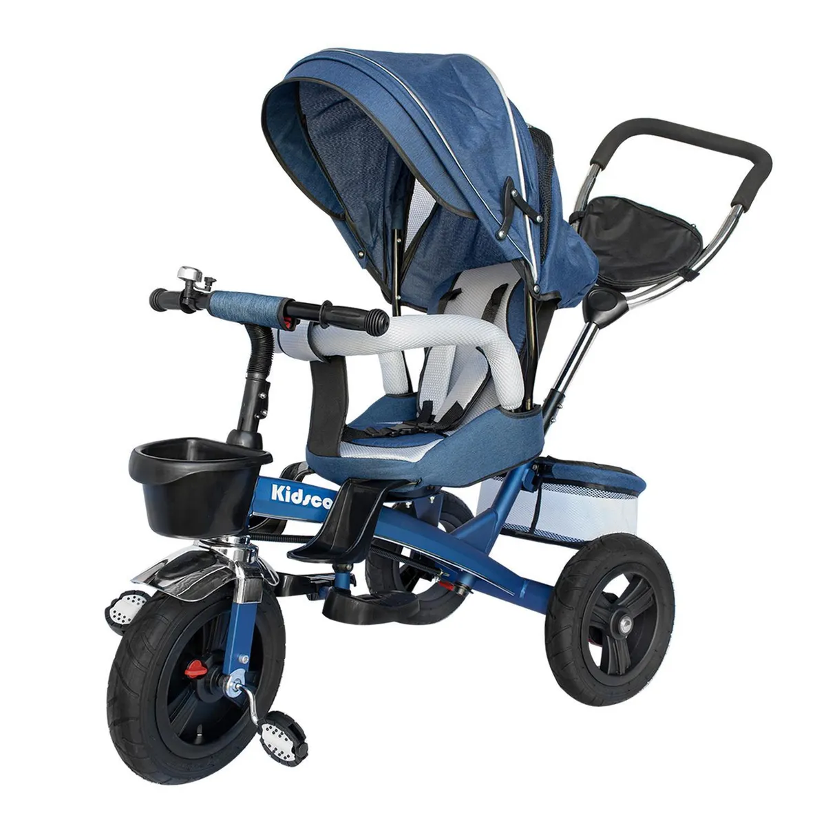 KIDSCOOL - Triciclo Urban 360 Azul Desde 1 año