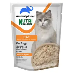 ANIMAL PLANET - Alimento húmedo para gato 85 gr pollo salmon