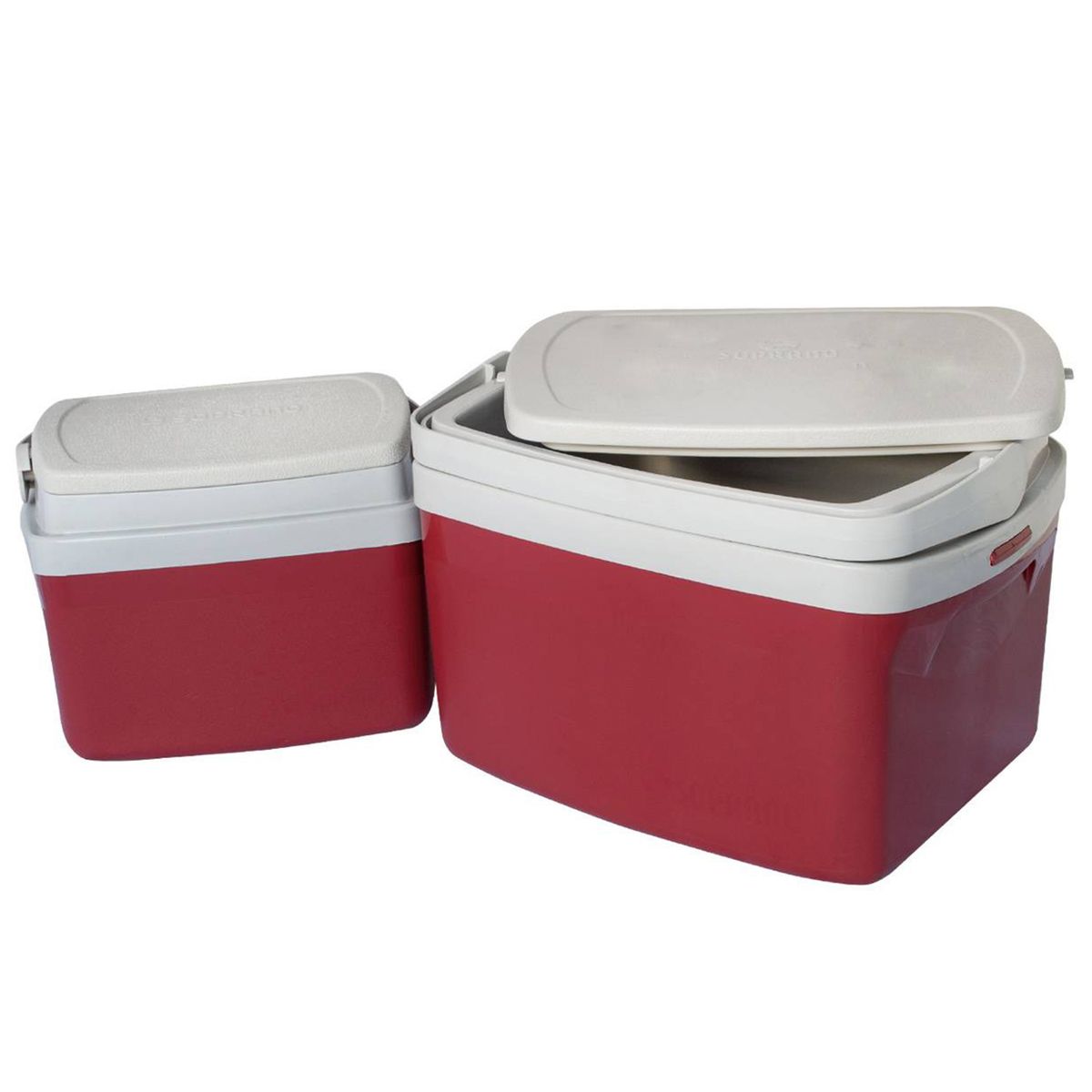 LIVE SPORT - Set 2 Cooler 12 y 5 l Rojo