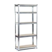 Estante Acero 5 Nivel(es) 70x150x30 cm Gris