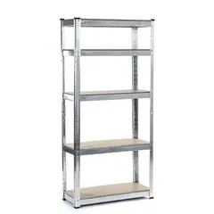 METALBREIN - Estante Acero 5 Nivel(es) 70x150x30 cm Gris