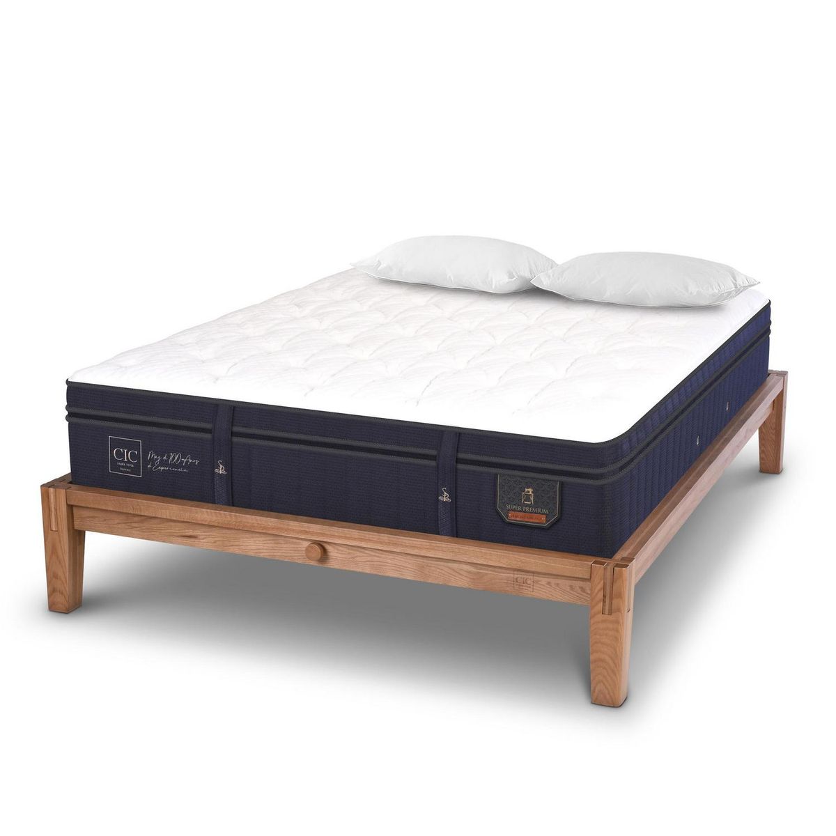 CIC - Cama oak Super Premium 2 plazas