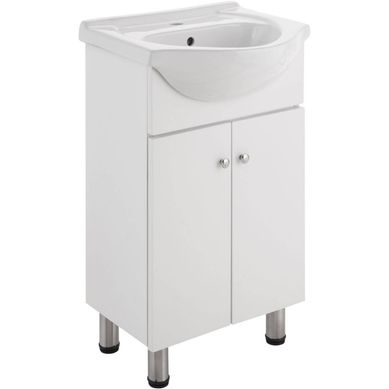 Combo mueble bao blanco 50x82x43 grifera EKO