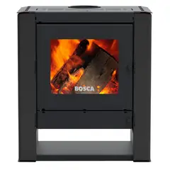 BOSCA - Estufa Leña Gold 500 Negra