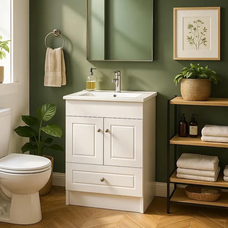Kit mueble vanitorio B60-PHB P 60x47x80 cm