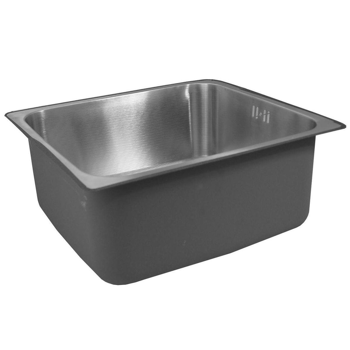 DOMSA - Lavaplatos Bajo Cubierta 1 Cubeta(s) 43x20x39 cm Acero inoxidable