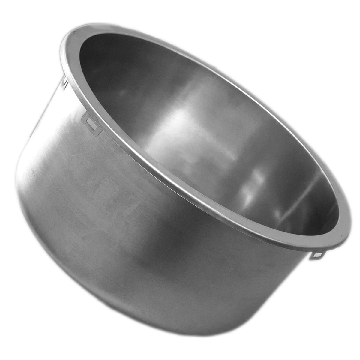 DOMSA - Lavaplatos Redondo 1 Cubeta(s) 40x20x40 cm Acero inoxidable