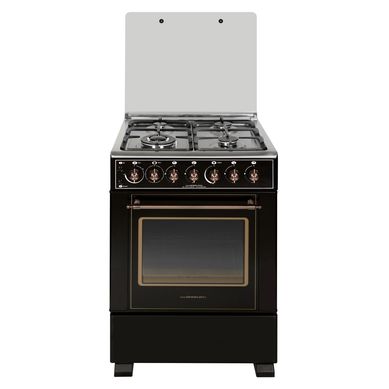 Cocina a Gas 4 Platos Negro/dorado CH-6850RD