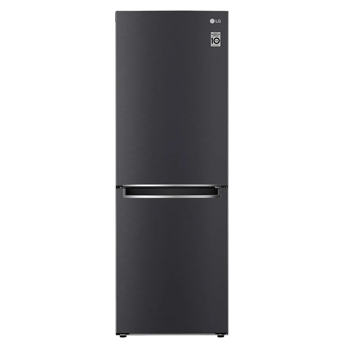LG - Refrigerador Bottom Freezer No Frost 306 Litros Negro Matte Steel GB33BPT