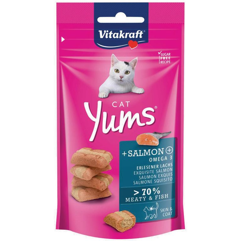Snack gato yums salmon 40 gr