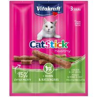 Snack gato stick pollo hierba gatera 18 gr