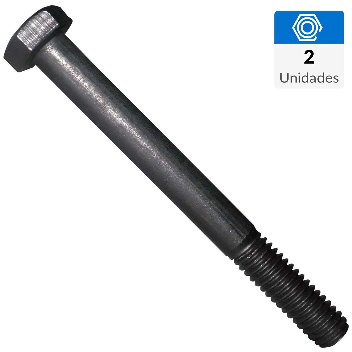 FIXSER - Perno Hexagonal G2 3/8X4 PAV 2 unidades.