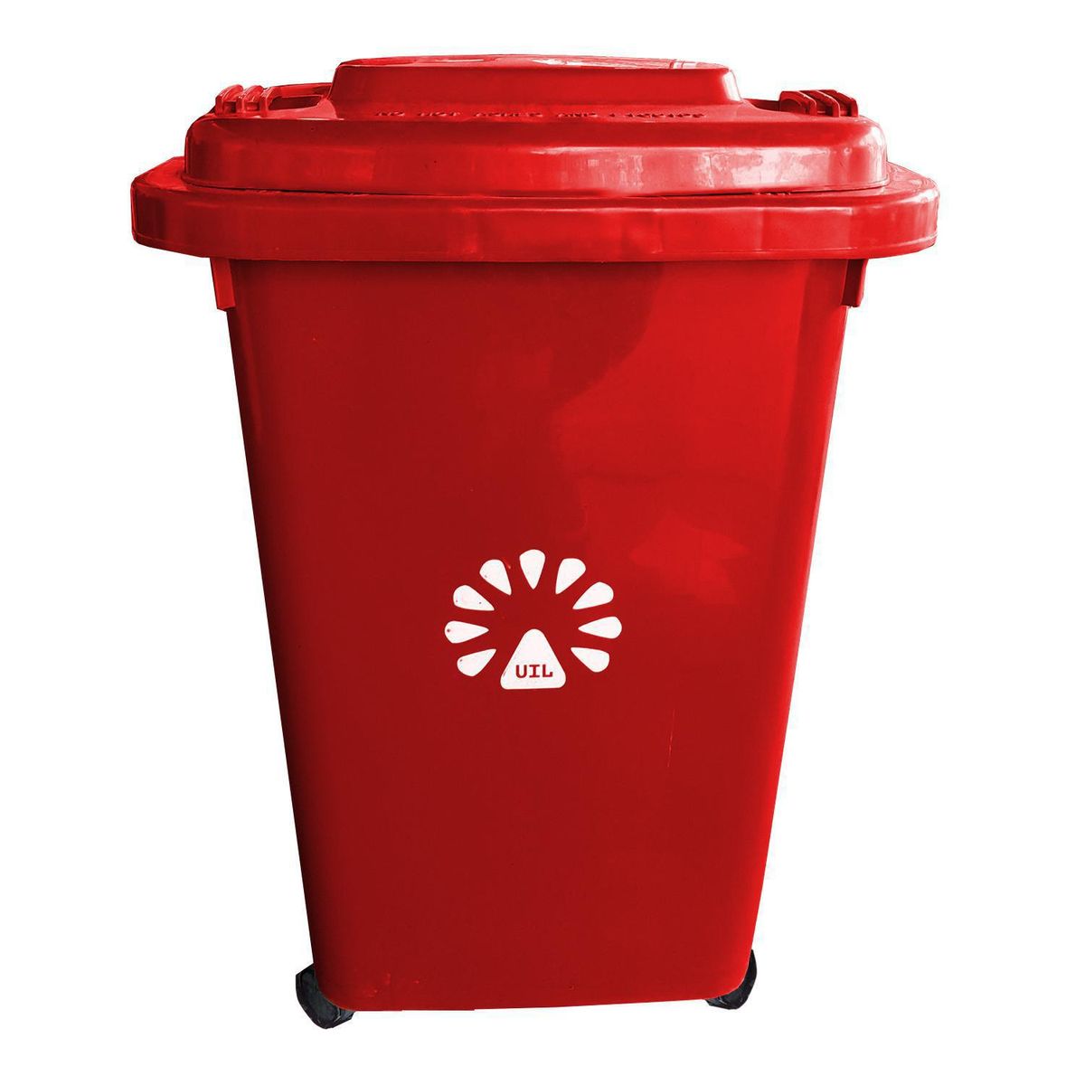 LORENZINI - Basurero 50 Litros Plástico Rojo