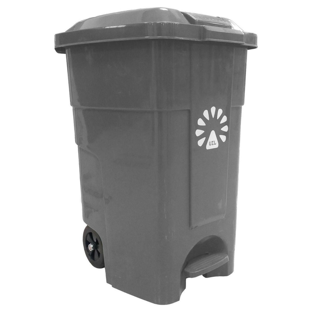 LORENZINI - Basurero 50 Litros Plástico Gris