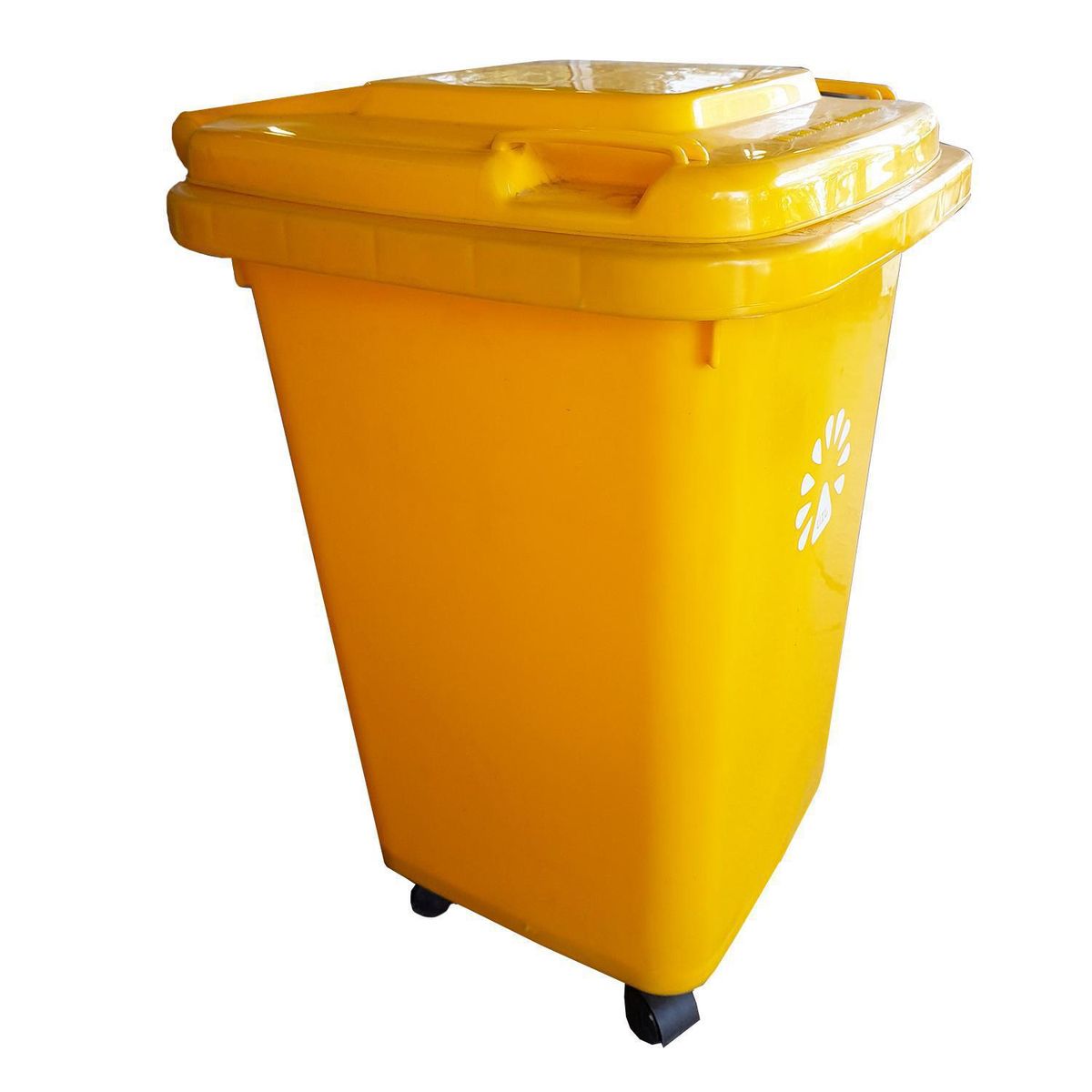 LORENZINI - Basurero 50 Litros Plástico Amarillo