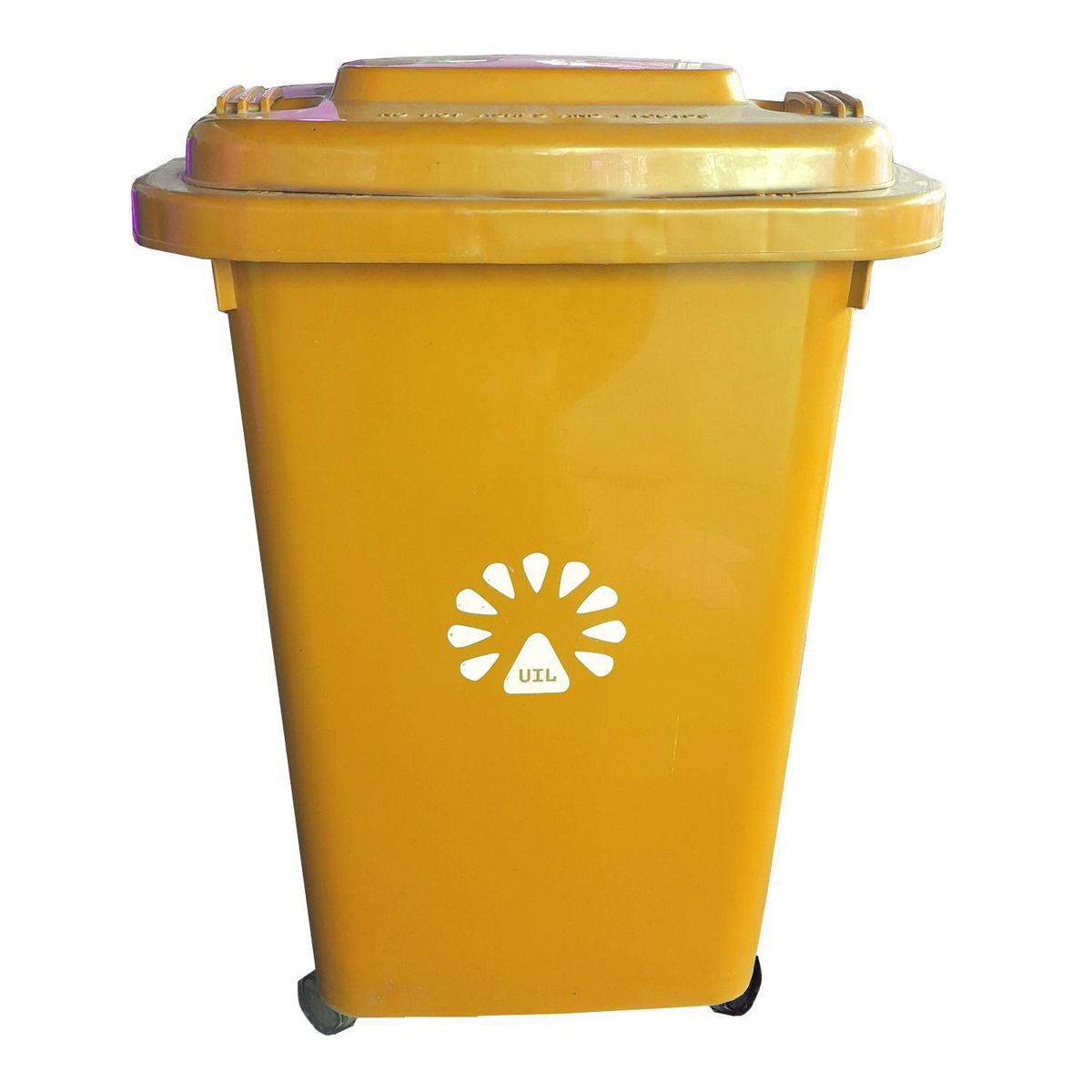 LORENZINI - Basurero 50 Litros Plástico Amarillo