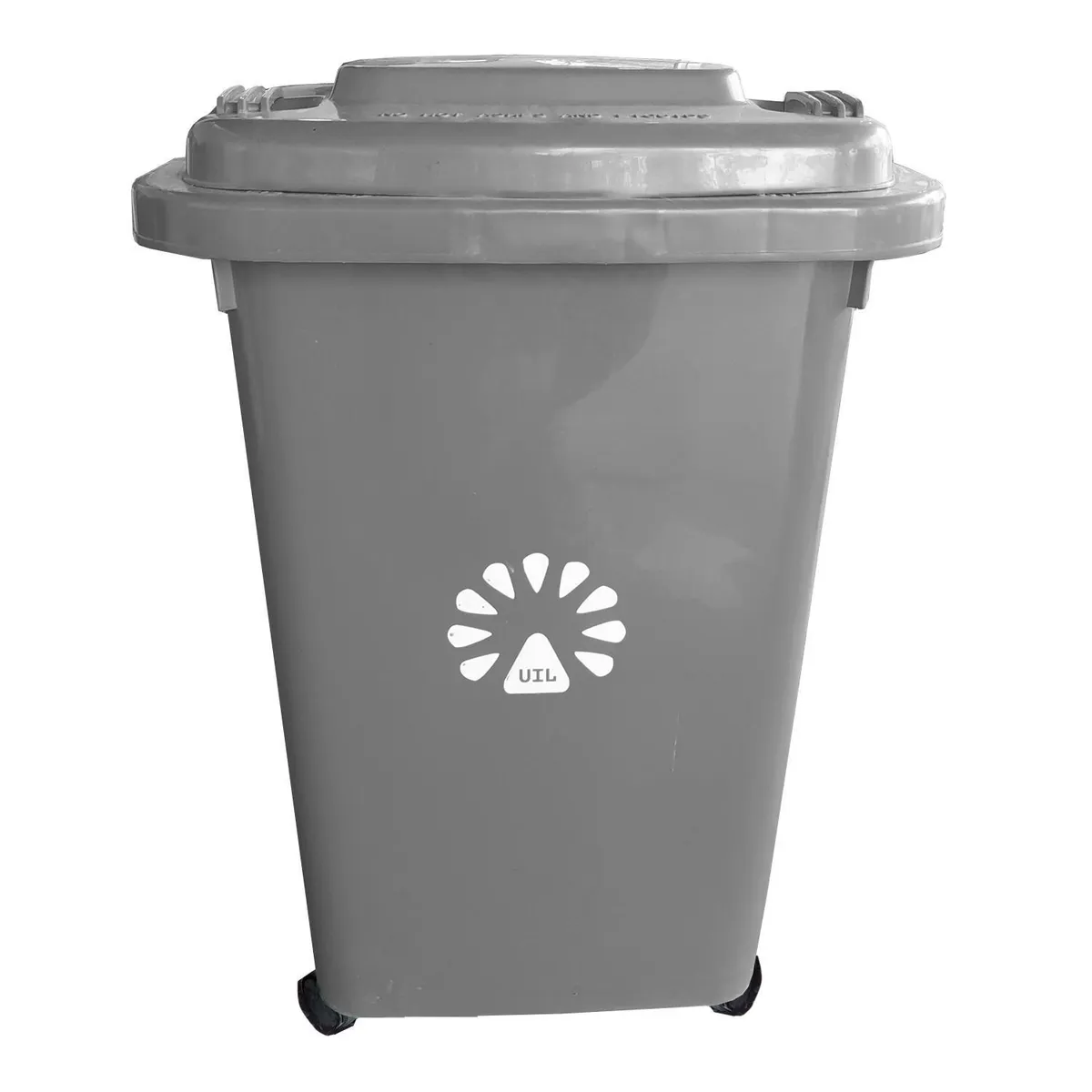 LORENZINI - Basurero con Tapa 50 Litros Plástico Gris