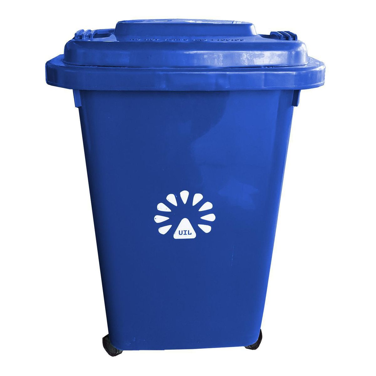 LORENZINI - Basurero con Tapa 50 Litros Plástico Azul