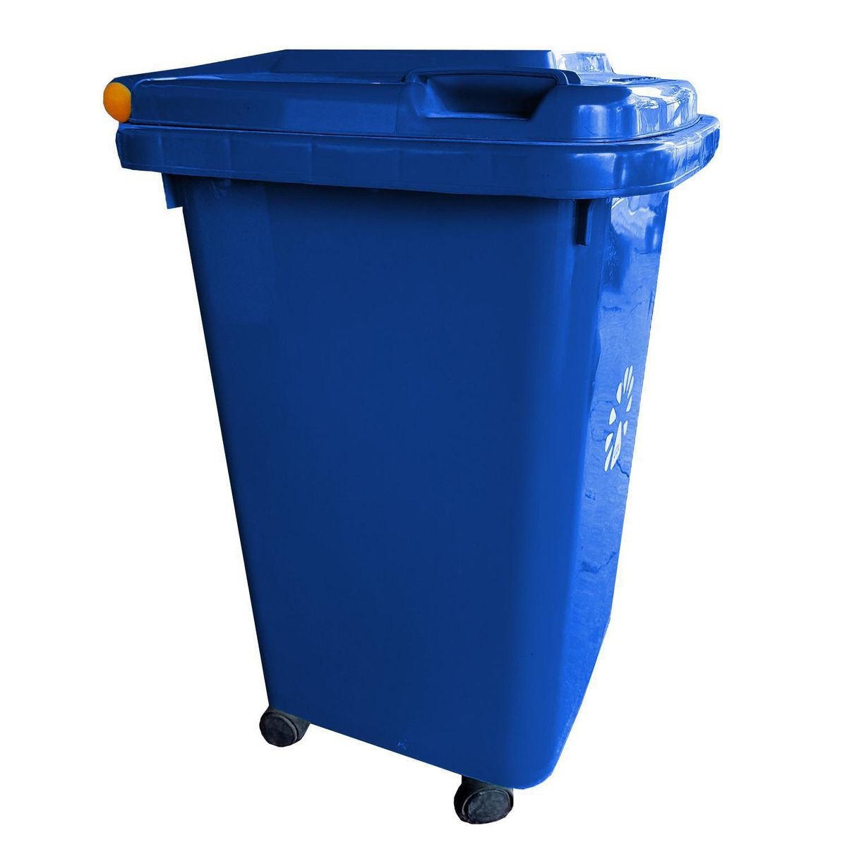 LORENZINI - Basurero con Tapa 50 Litros Plástico Azul