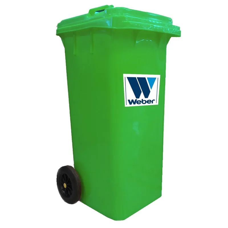 LORENZINI - Basurero 120 Litros Plástico Verde