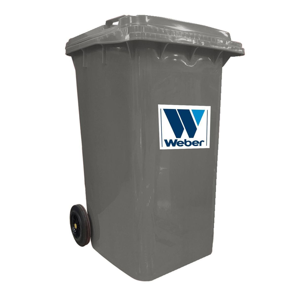 LORENZINI - Basurero 240 Litros Polietileno de alta densidad Gris