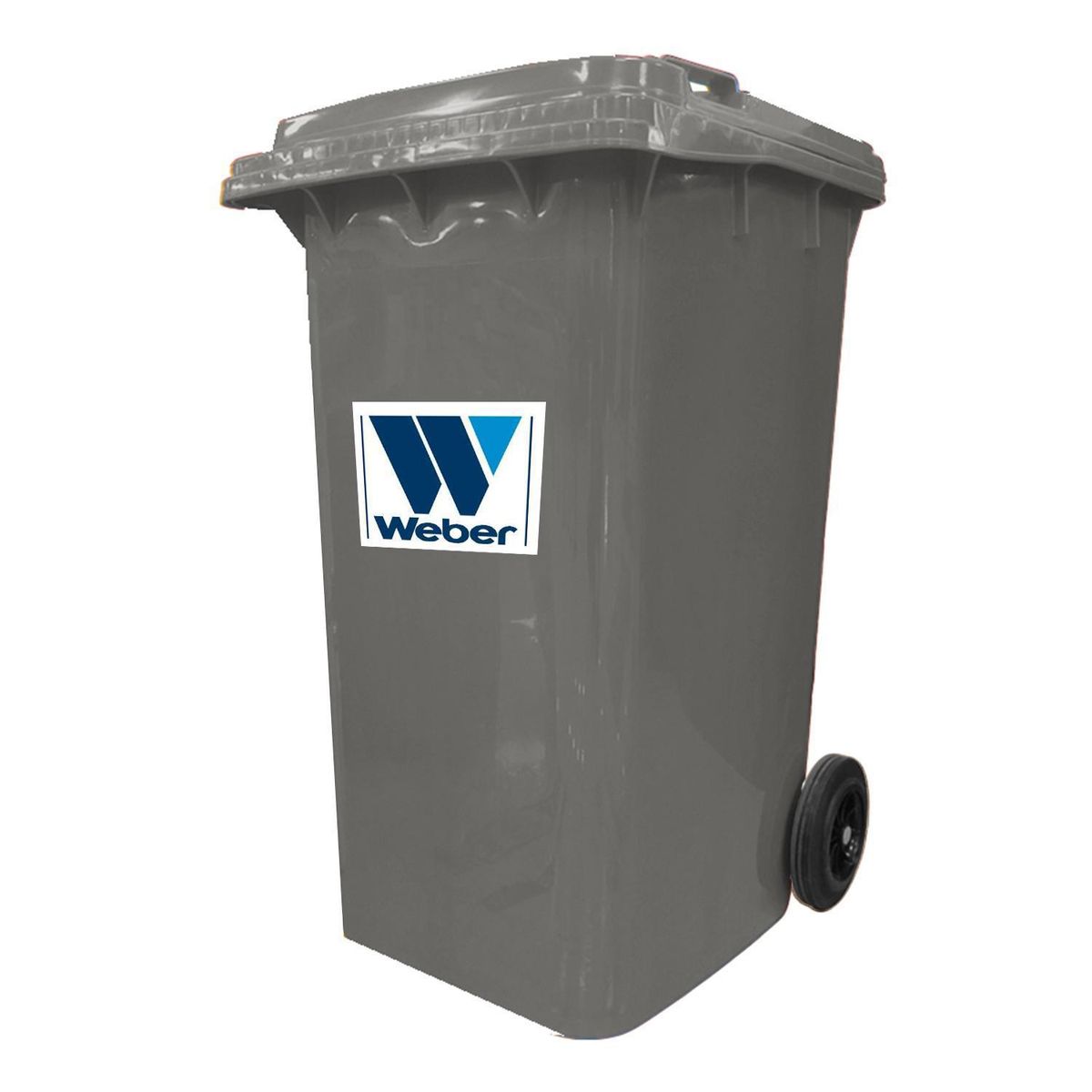 LORENZINI - Basurero 240 Litros Polietileno de alta densidad Gris