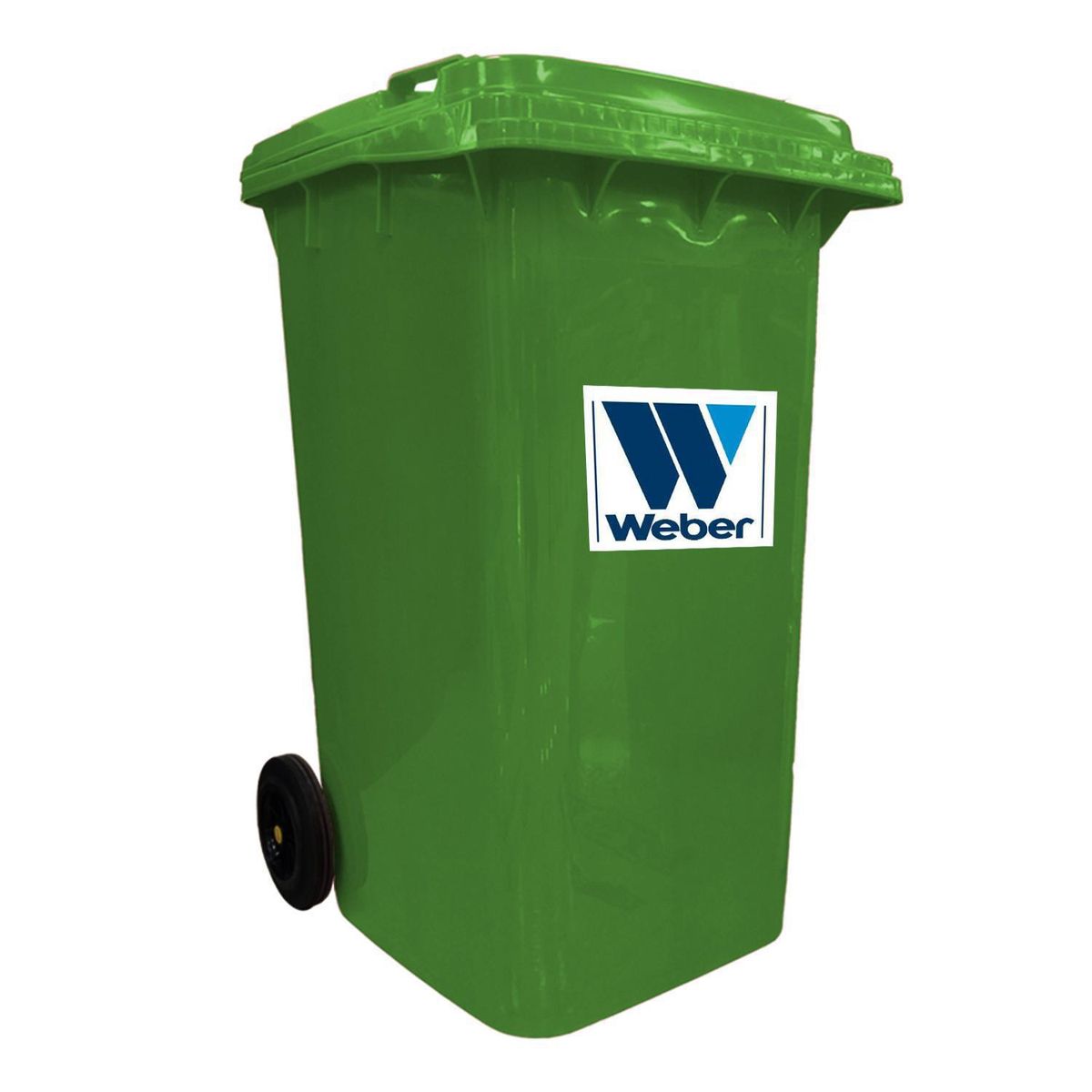 LORENZINI - Basurero 240 Litros Polietileno de alta densidad Verde