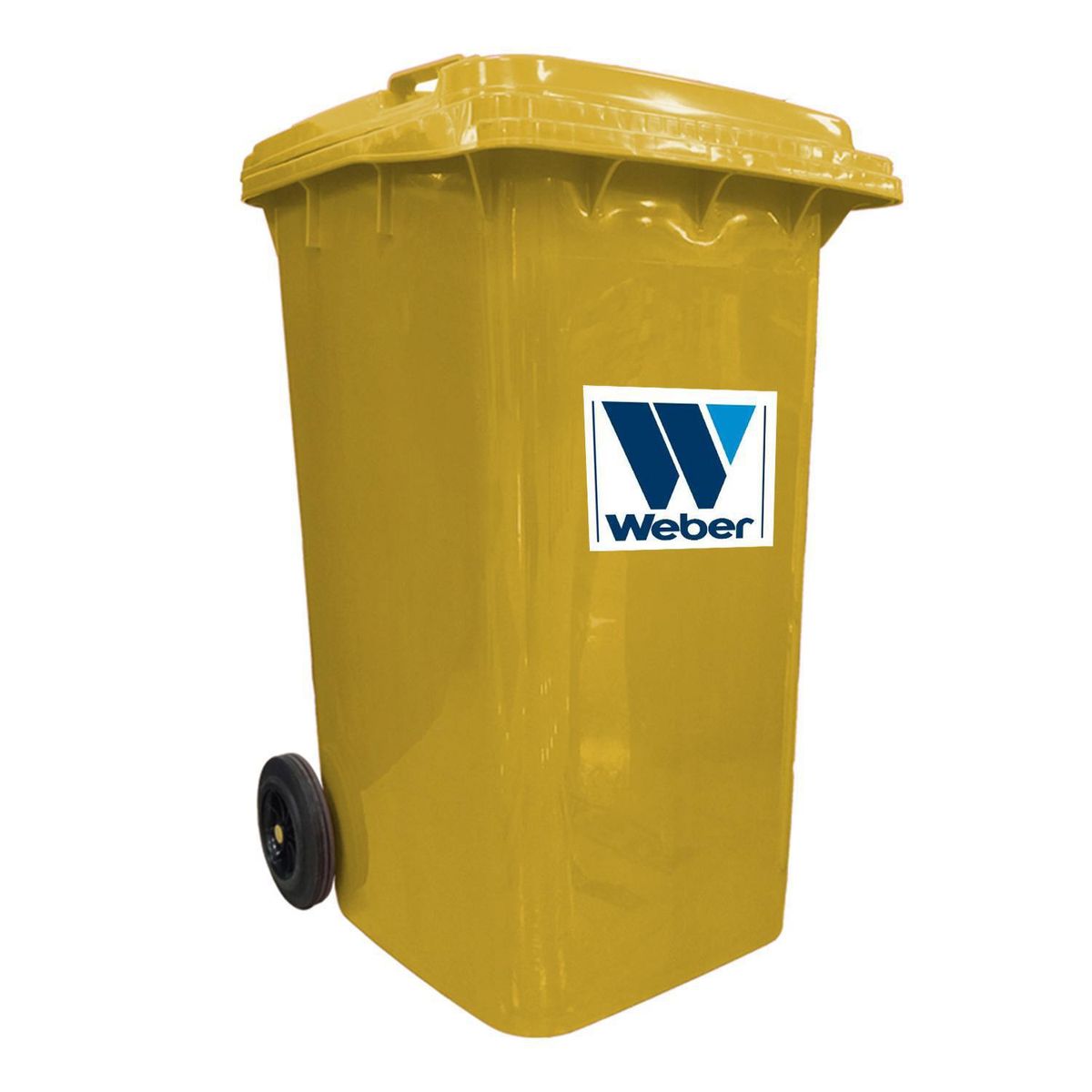 LORENZINI - Basurero Lorenzini 240 Litros Alta Densidad Amarillo