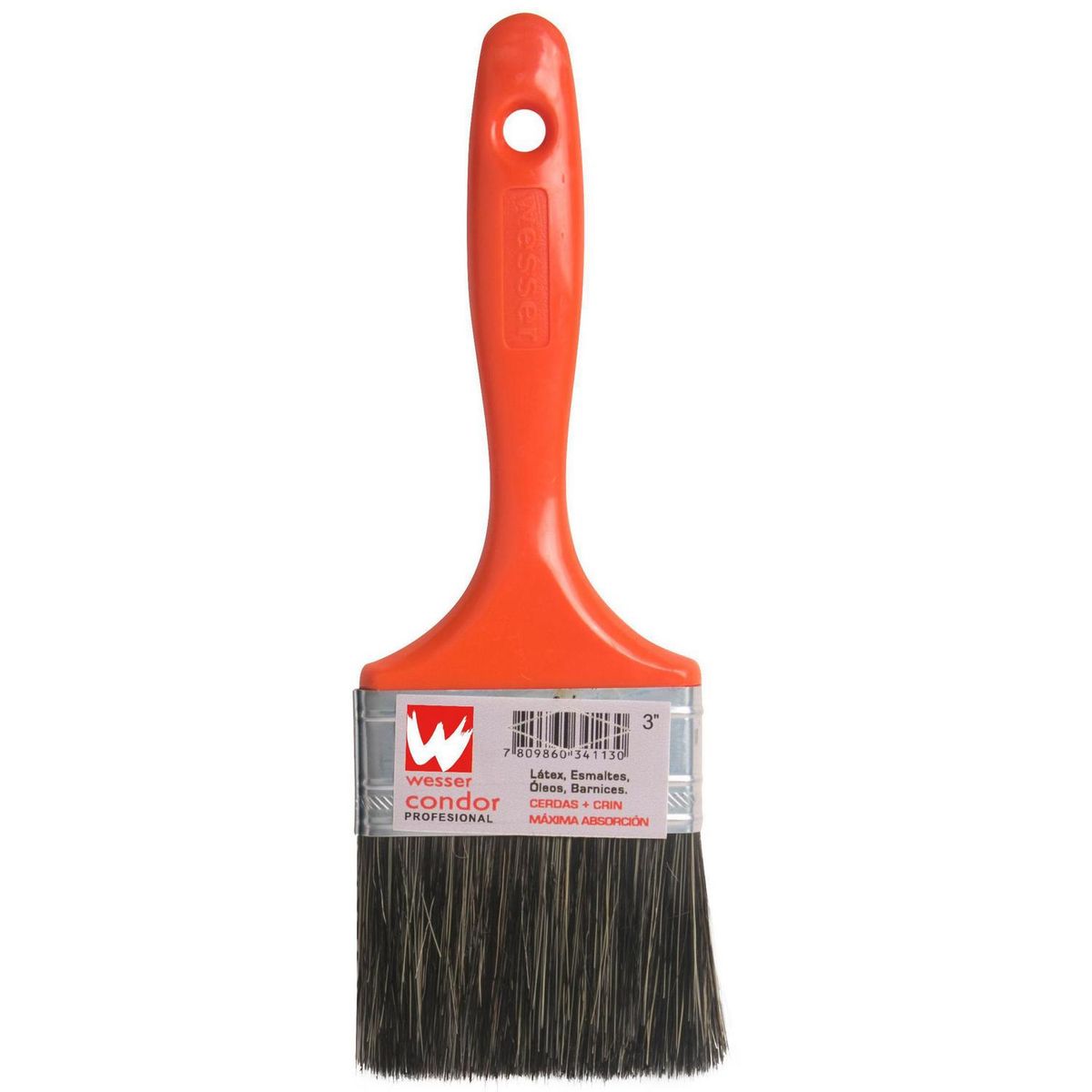 CONDOR - Brocha Profesional Condor 3" Crin Y Cerdas Sintéticas