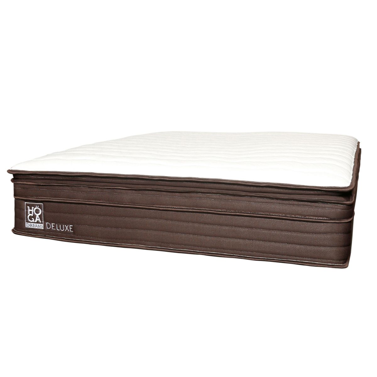 HOGADREAMS - Colchón Deluxe Resorte Pocket 2 Plazas