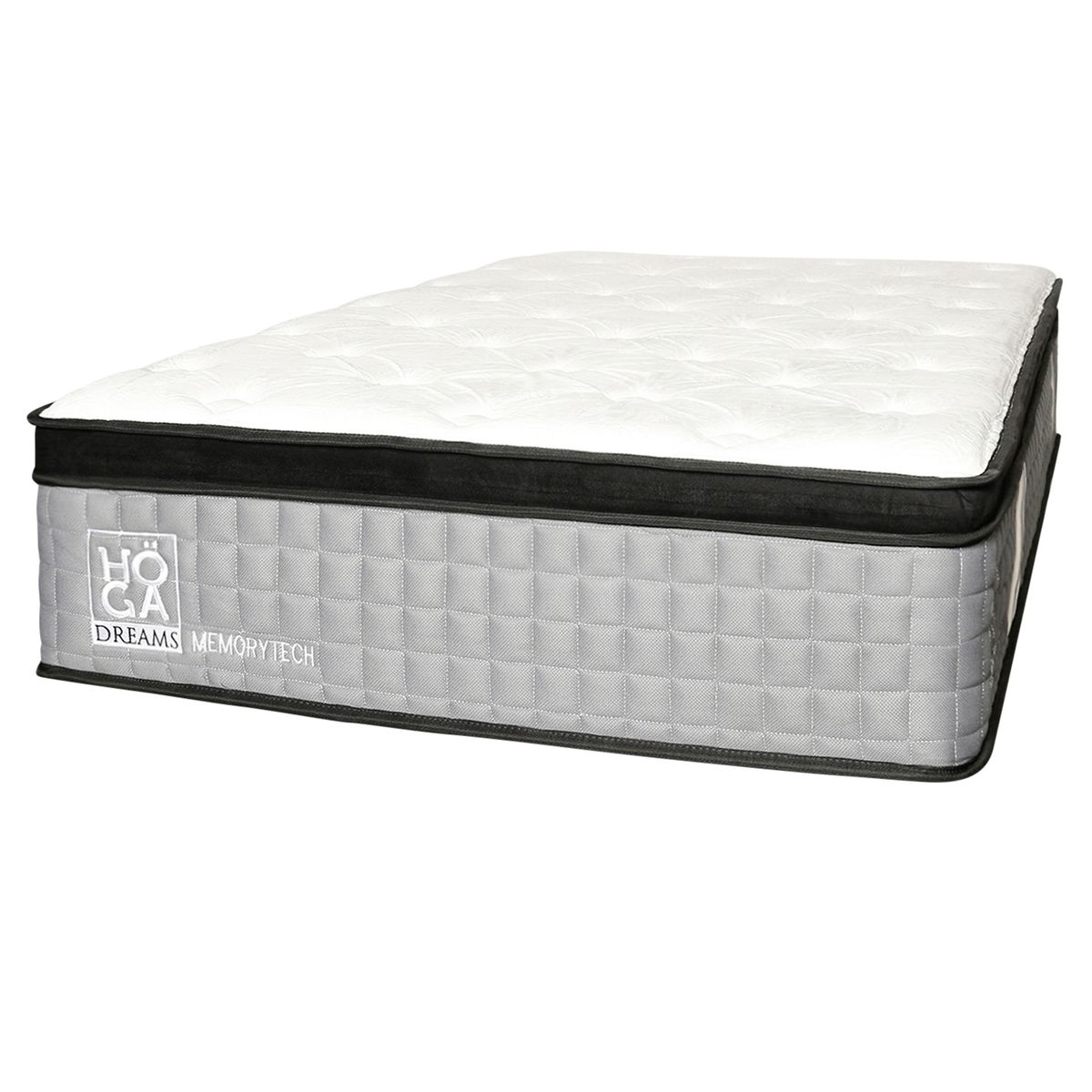 HOGADREAMS - Colchón Memorytech Resorte Pocket 1.5 Plaza