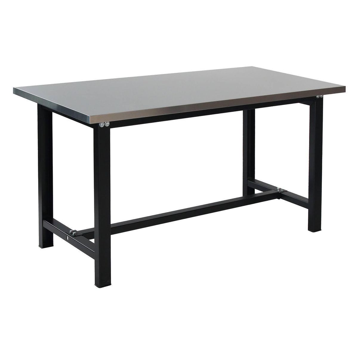 AUTORODEC - Mesón de trabajo 150x75x78 cm acero inoxidable