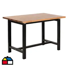 AUTORODEC - Mesón de trabajo 120x75x78 cm madera block