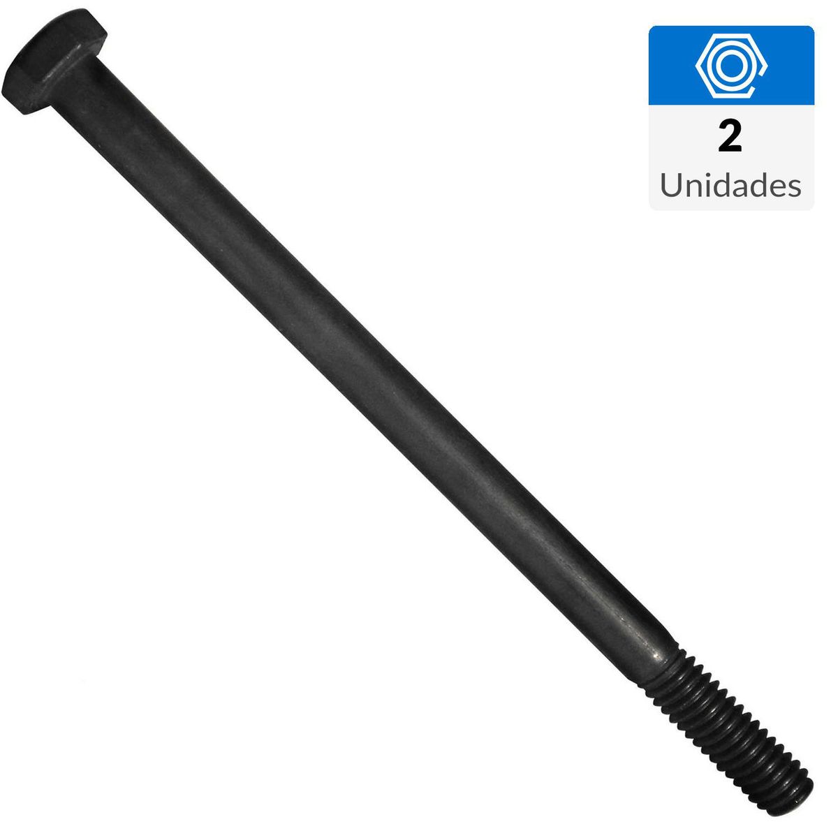 FIXSER - Perno Hexagonal G2 3/8X6 PAV 2 unidades.