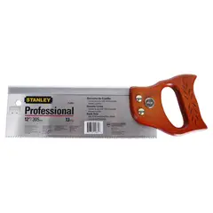 STANLEY - Serrucho costilla 12" acero