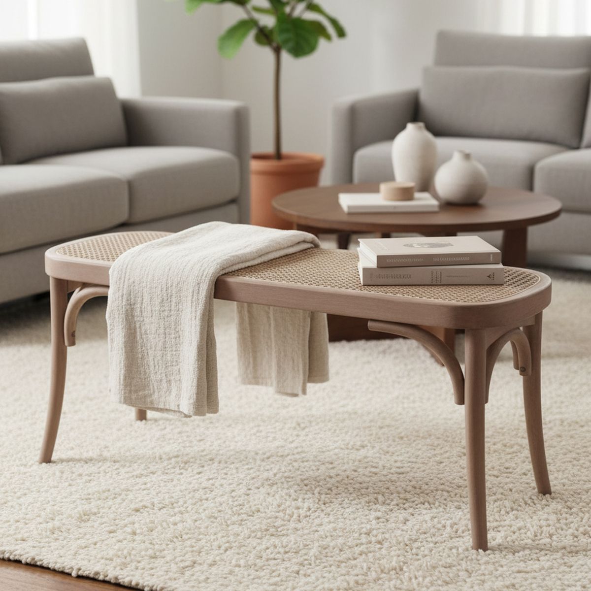 JUST HOME COLLECTION - Banqueta Vatagge 2cue110x37x47