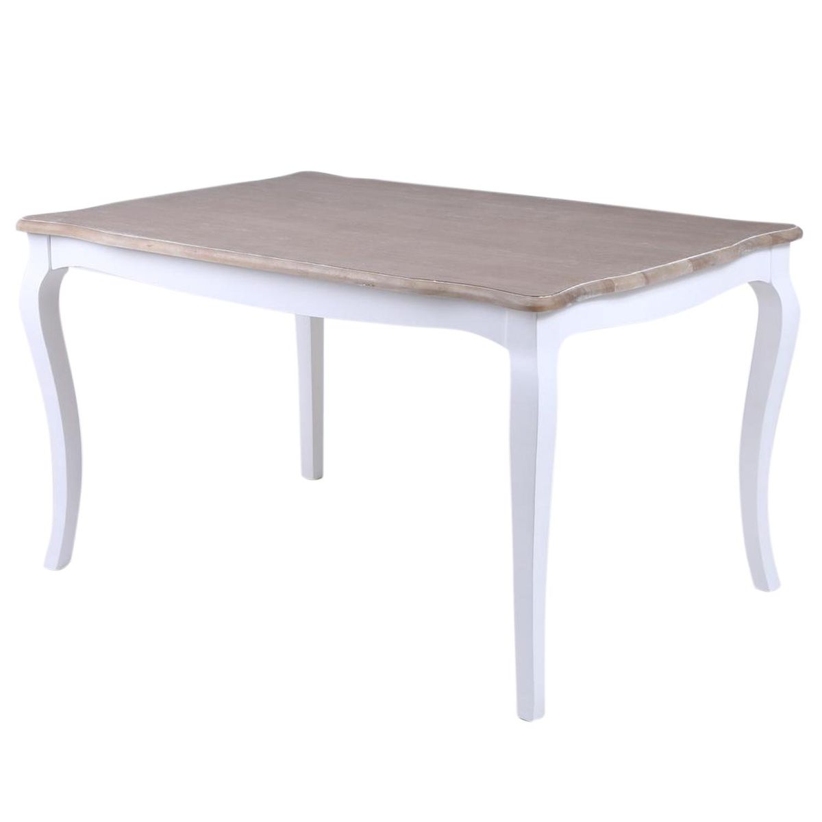 JUST HOME COLLECTION - Mesa Vintage135x90x76 Blanco