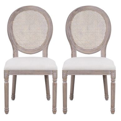 Set de 2 silla Antique 53x51x99 cm albay ak