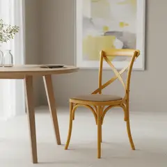 JACOBSEN - Silla Vatagge Crossback Café 88x44x46 cm